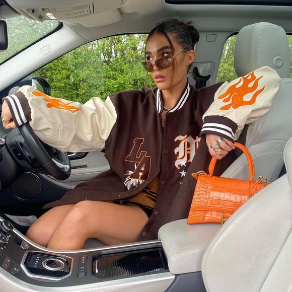 Oversized LA varsity jacket - Picture 3 of 6